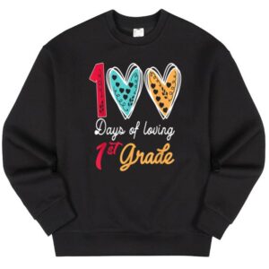 Maroutee 100 Days Of Loving 1st Grade Sweater