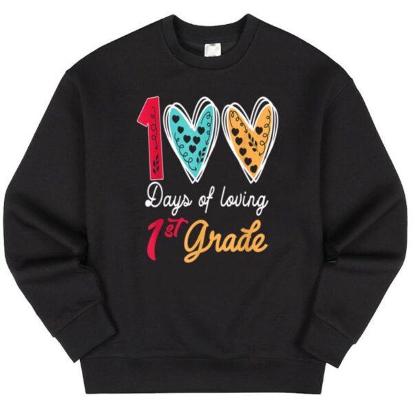 Maroutee 100 Days Of Loving 1st Grade Sweater