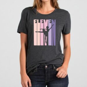 Maroutee 11th Birthday Ballet Dancer T-Shirt