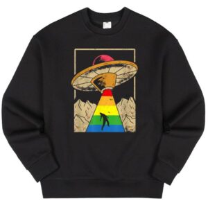 Maroutee Alien Abduction Gay Pride LGBT Sweater