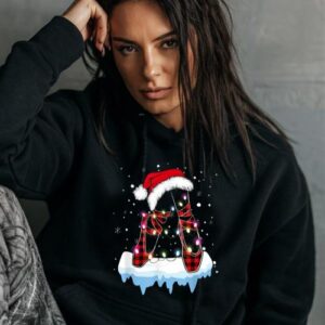 Maroutee Ballet Shoes Christmas Lights Hoodie
