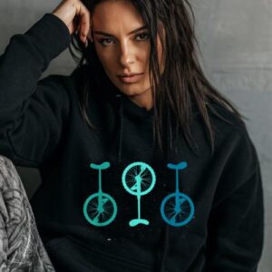 Maroutee Bicycle Cycling Galaxy Hoodie