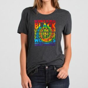 Maroutee Black Lives Matter Love Is Love T-Shirt