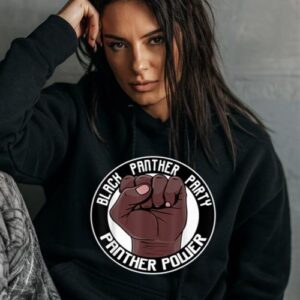 Maroutee Black Panther Power Hoodie