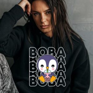 Maroutee Boba Bubble Milk Tea Hoodie