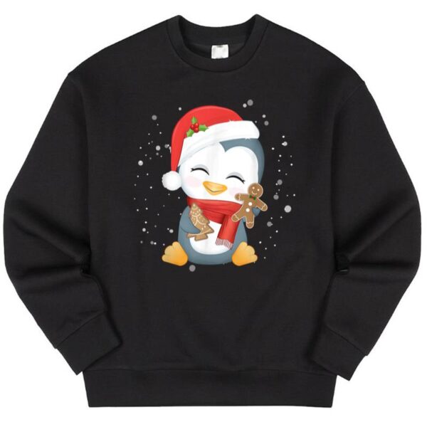 Maroutee Christmas Penguin Snow Sweater