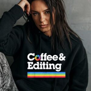Maroutee Coffee And Editing Photography Hoodie