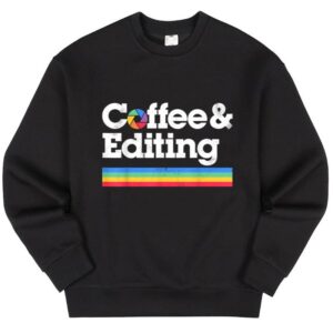 Maroutee Coffee And Editing Photography Sweater