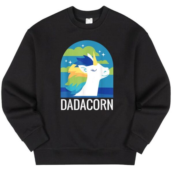Maroutee Dadcorn Father Who Love Unicorn Sweater