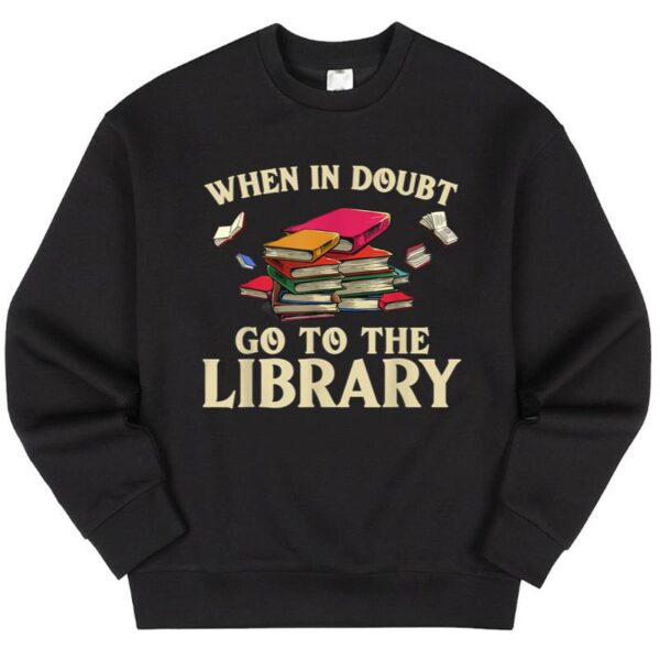 Maroutee Doubt Go To The Library Sweater