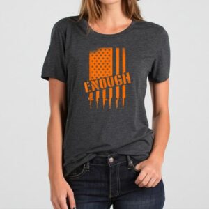 Maroutee Enough Against Gun Violence T-Shirt