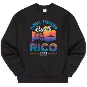 Maroutee Family Vacation Puerto Rico 2022 Sweater