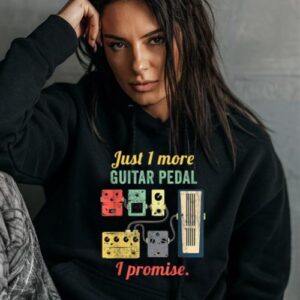 Maroutee Guitar Player Pedal Board Hoodie