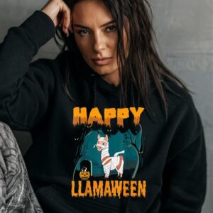 Maroutee Happy Llamaween Hoodie