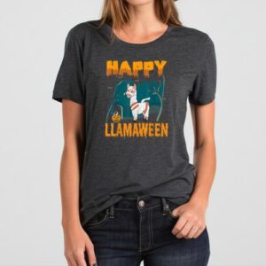 Maroutee Happy Llamaween T-Shirt