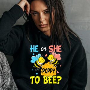 Maroutee He Or She Poppy To Bee Hoodie