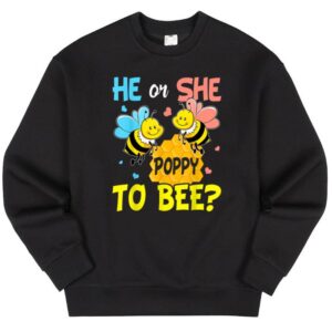 Maroutee He Or She Poppy To Bee Sweater