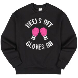 Maroutee Heels Off Gloves On Sweater