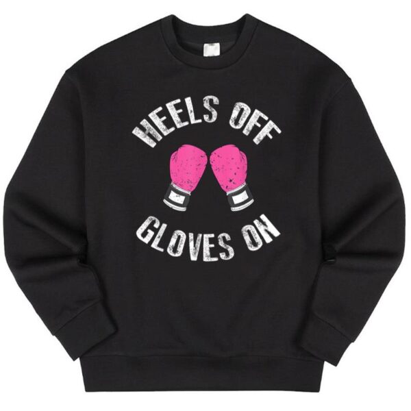Maroutee Heels Off Gloves On Sweater