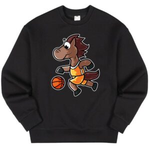 Maroutee Horse Basketball Sweater