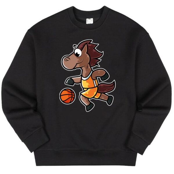 Maroutee Horse Basketball Sweater