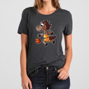 Maroutee Horse Basketball T-Shirt