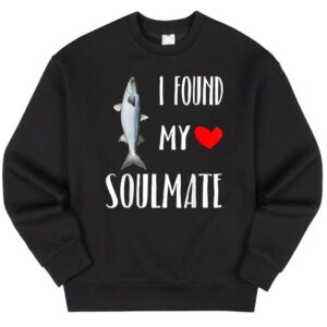 Maroutee I Found My Soulmate Mullet Fish Sweater