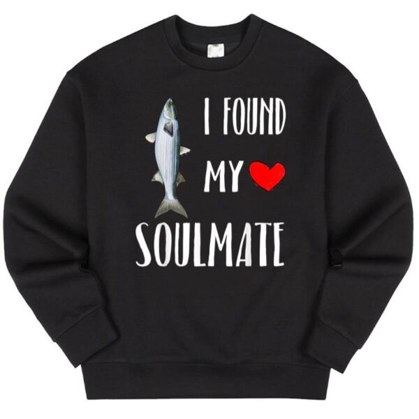 Maroutee I Found My Soulmate Mullet Fish Sweater
