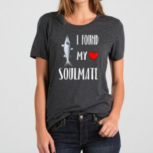 Maroutee I Found My Soulmate Mullet Fish T-Shirt