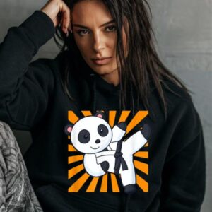Maroutee Karate Panda Martial Arts Hoodie