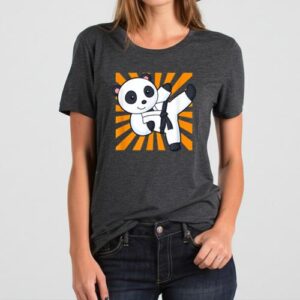 Maroutee Karate Panda Martial Arts T-Shirt