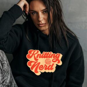 Maroutee Knitting Nerd Hoodie