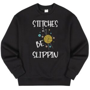 Maroutee Knitting Stitches Be Slippin Sweater
