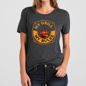 Maroutee My Grill My Rules Grilling T-Shirt