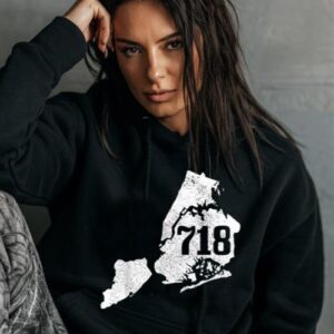 Maroutee New York City 718 Area Hoodie