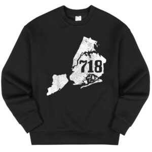 Maroutee New York City 718 Area Sweater