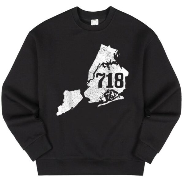 Maroutee New York City 718 Area Sweater