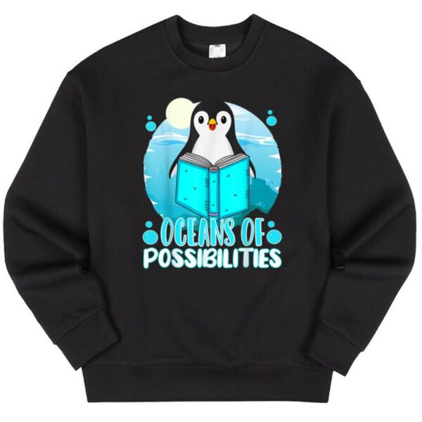 Maroutee Oceans Of Possibilities Summer Reading Penguin Sweater