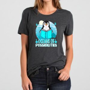 Maroutee Oceans Of Possibilities Summer Reading Penguin T-Shirt