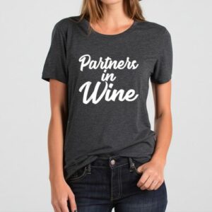 Maroutee Partners In Wine T-Shirt