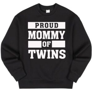 Maroutee Proud Mommy Of Twins Sweater