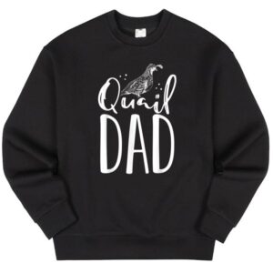 Maroutee Quail Dad Quail Bird Sweater