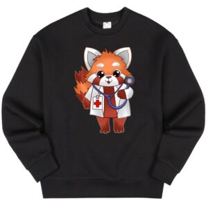 Maroutee Red Panda Doctor Sweater