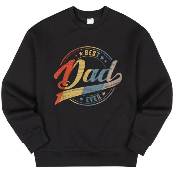 Maroutee Retro Vintage Best Dad Ever Sweater