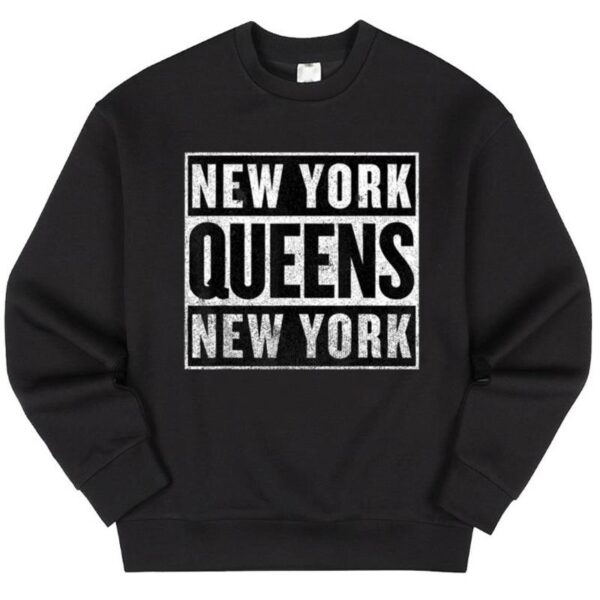 Maroutee Retro Vintage New York Queens Sweater