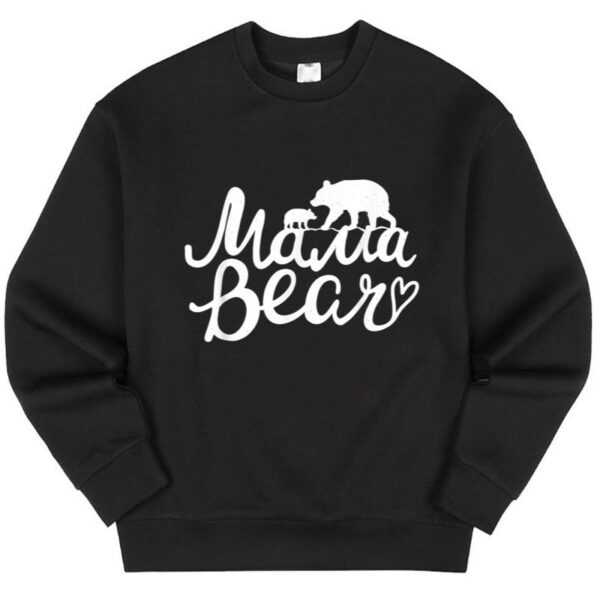 Maroutee Simple Mama Bear Mother Sweater