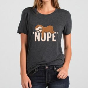 Maroutee Sleepy Lazy Sloth T-Shirt
