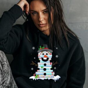 Maroutee Snowman Book Christmas Hoodie