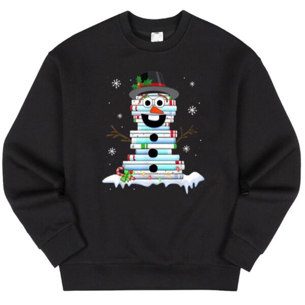 Maroutee Snowman Book Christmas Sweater