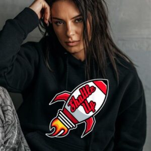 Maroutee Space Astronaut And Rocket Hoodie